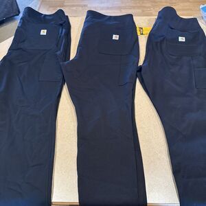 3 Carhartt Womens Force Fitted Midweight Utility Legging Work Pants XXL 20 Plus